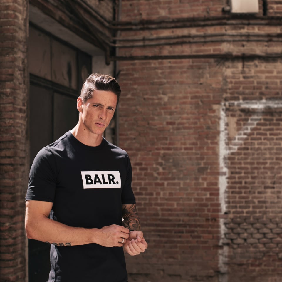 Fernando Torres In A BALR. Club Shirt