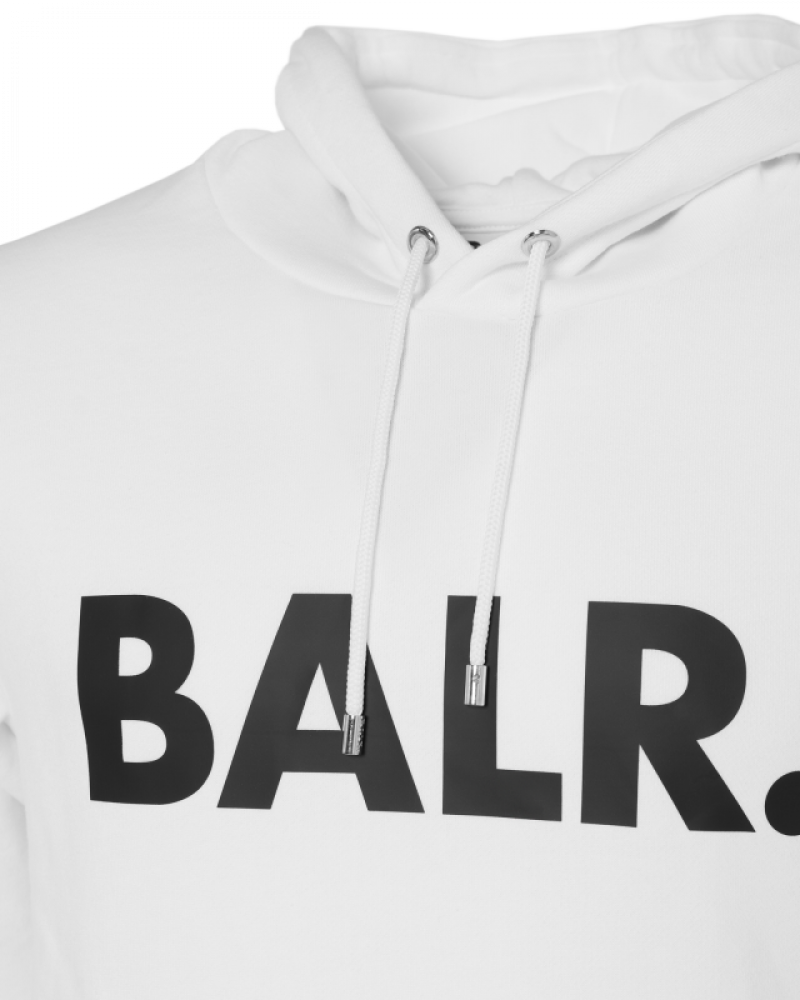 Brand Hoodie White Balr Japan Official Store