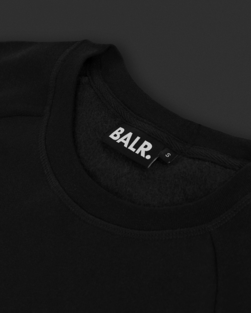 Details Crew Neck Sweater Zwart Details Crew Neck Sweater Zwart