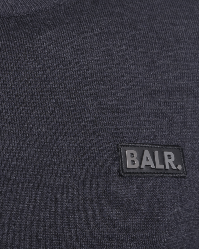 Gun Metal Badge Half-Zip Sweater Gun Metal Badge Half-Zip Sweater