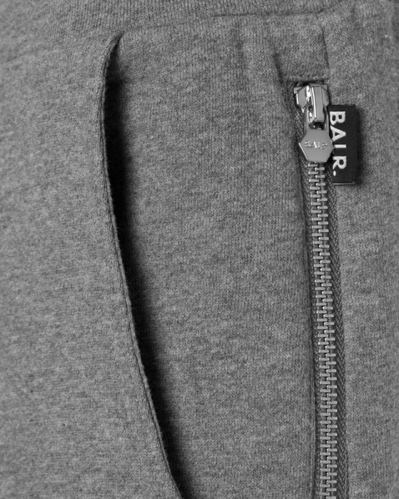 Q-series Classic Sweatpants Grey Detail Zipper Q-series Classic Sweatpants Grey Detail Zipper