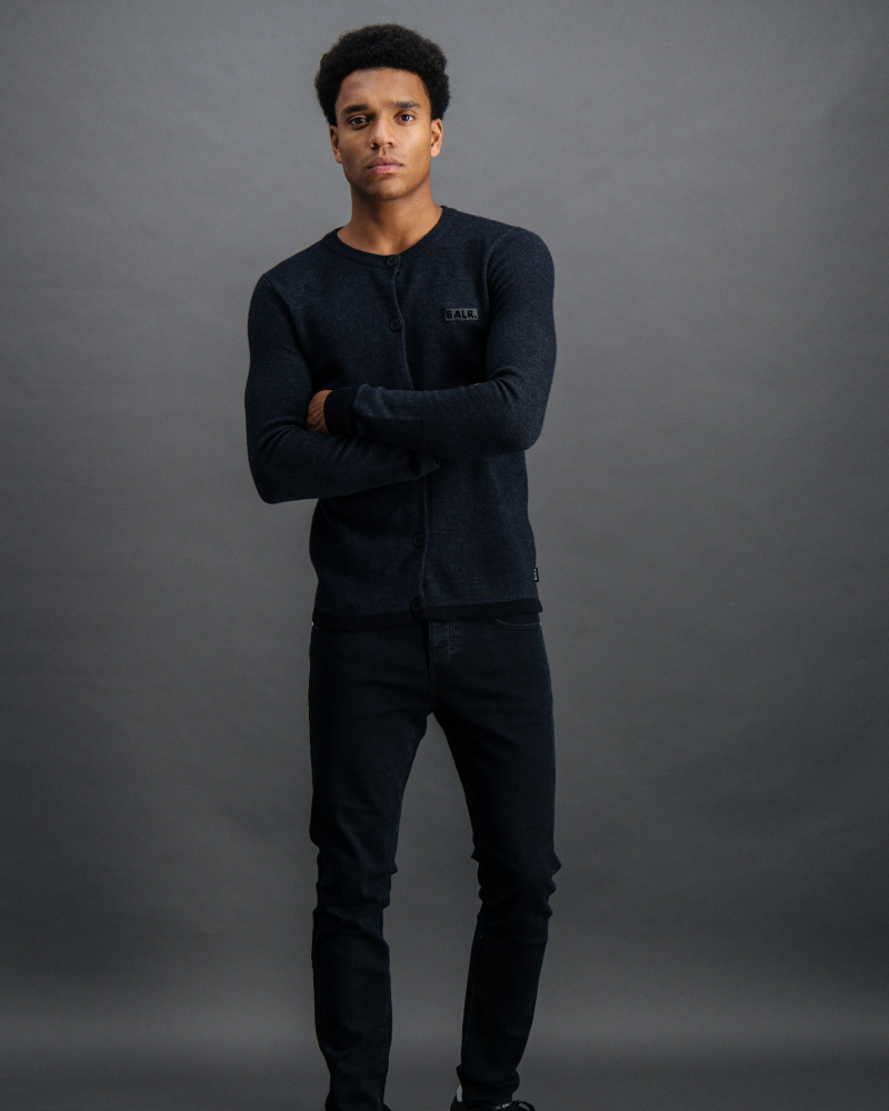 BALR. Double Face Cardigan voorzijde BALR. Double Face Cardigan voorzijde