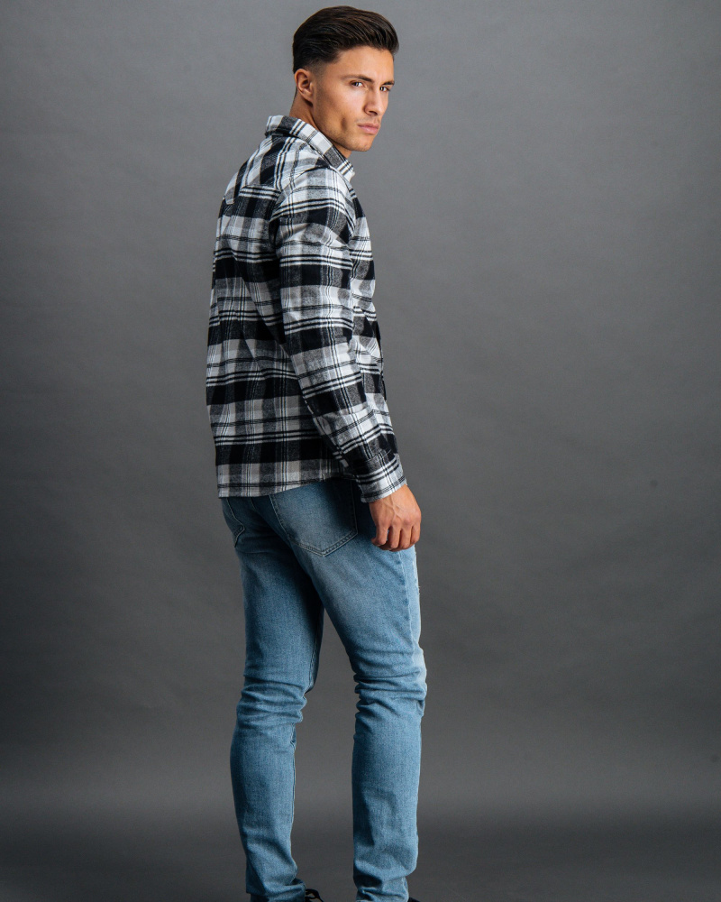 BALR. Checked Shirt Zwart achterzijde BALR. Checked Shirt Zwart achterzijde