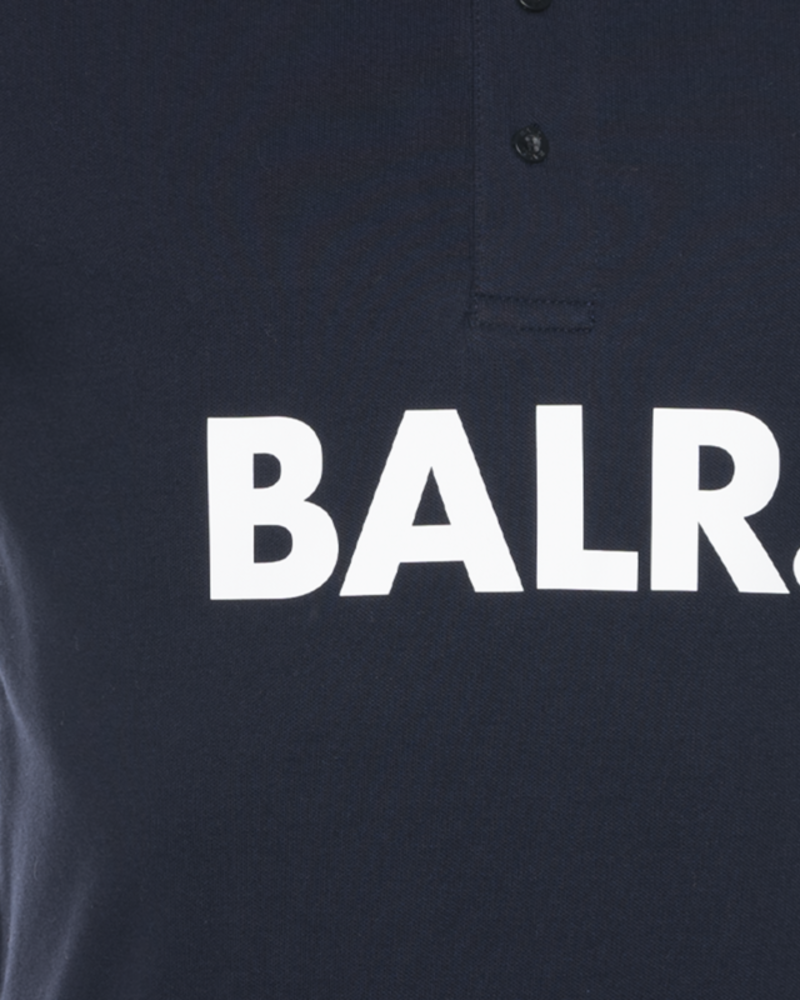 BALR. Big Logo Polo Shirt Navy BALR. Big Logo Polo Shirt Navy