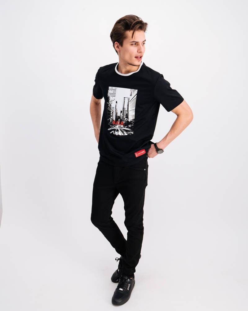 BALR. City Life T-shirt Black BALR. City Life T-shirt Black