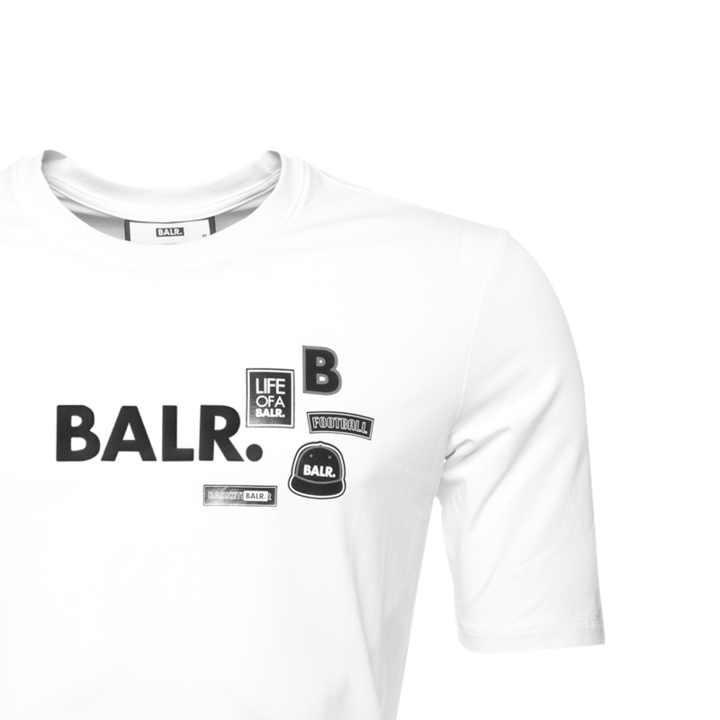 Brand Badge T-shirt Wit Brand Badge T-shirt Wit