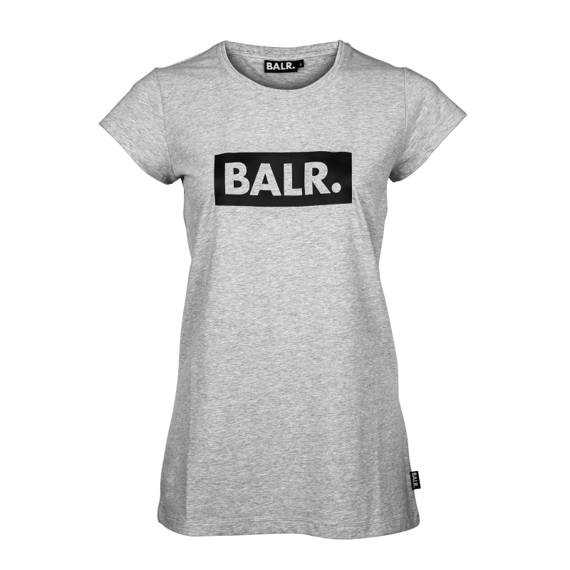 Voorkant Club Women Shirt Grijs Voorkant Club Women Shirt Grijs