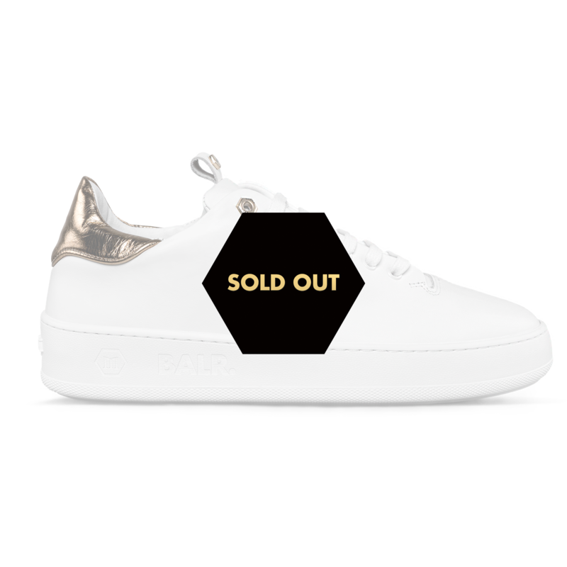 Zijkant BALRxMasonGarments Roma Sneakers Wit Zijkant BALRxMasonGarments Roma Sneakers Wit