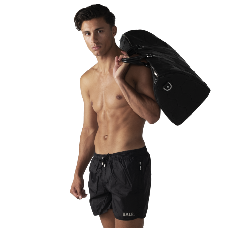 Black Classic Swim Shorts Back Lifestyle Black Classic Swim Shorts Back Lifestyle