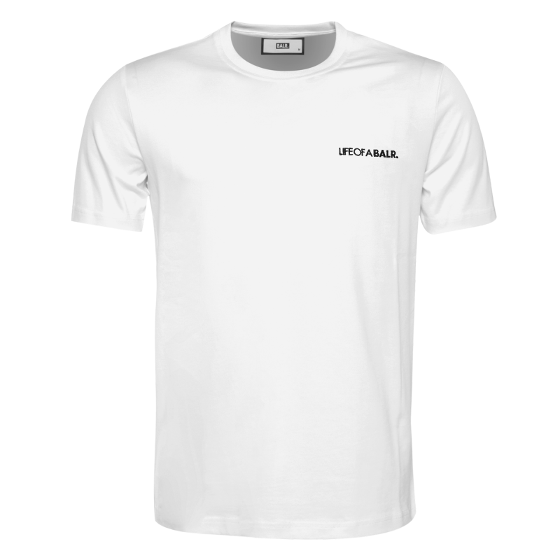Balr Embroidered Loab T Shirt White balr kopen in de aanbieding