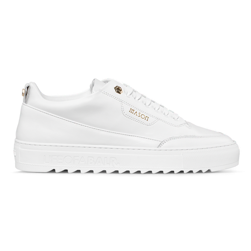 BALRxMasonGarments Torino Sneakers White Side BALRxMasonGarments Torino Sneakers White Side