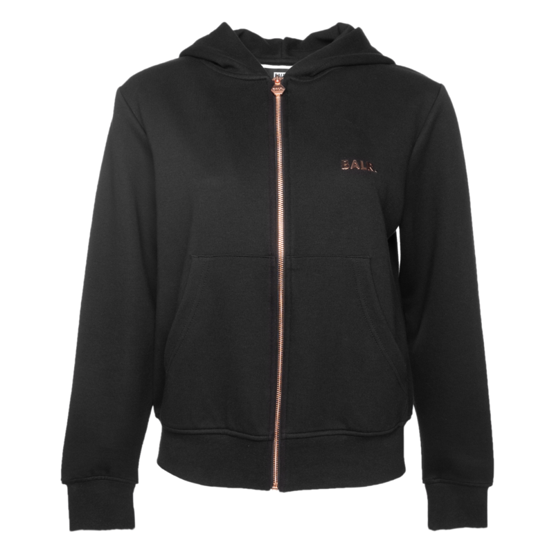 Q-Series Zipped Hoodie Women Black Q-Series Zipped Hoodie Women Black