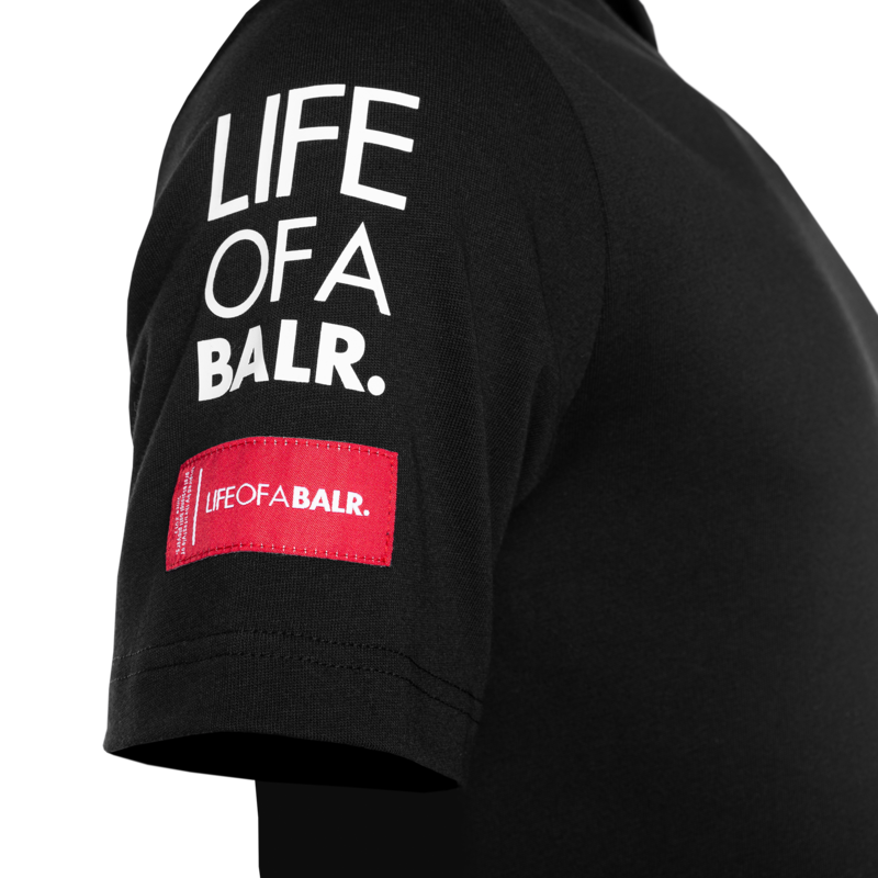BALR. Embro Straight T-shirt Black BALR. Embro Straight T-shirt Black