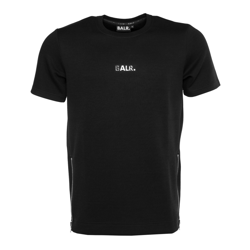 Balr Q Series Short Sleeve Sweater Black balr kopen in de aanbieding