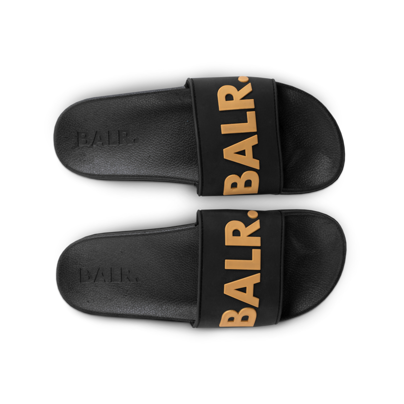 BALR. Slider Black and Gold BALR. Slider Black and Gold
