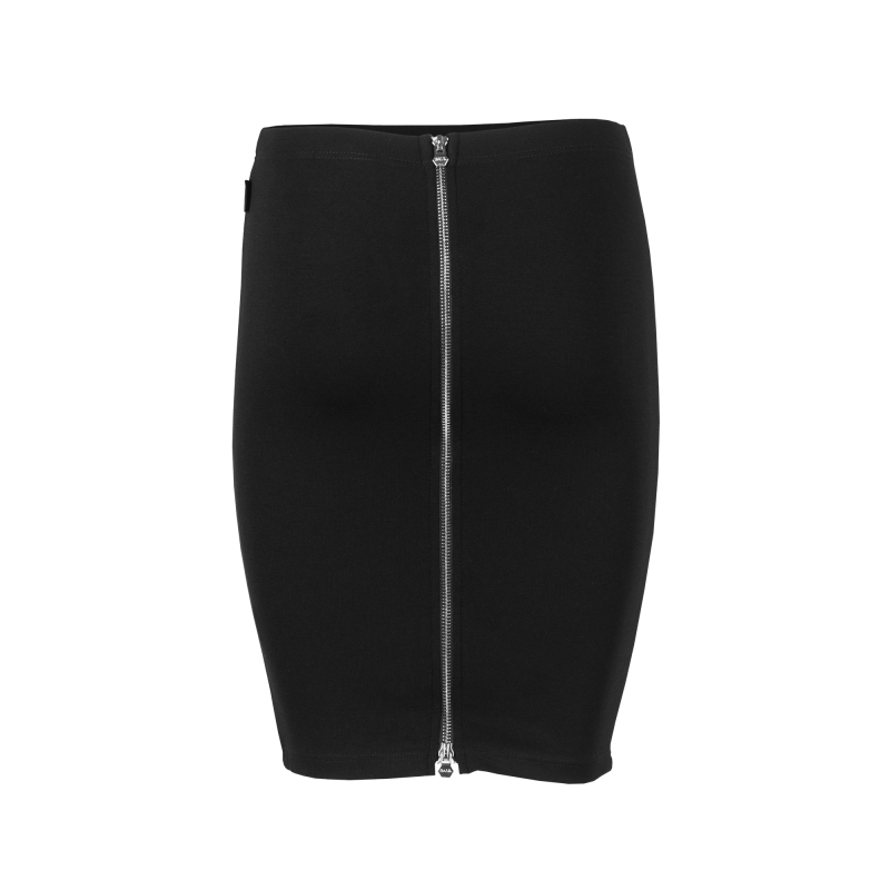 Women Zipped Skirt Back Women Zipped Skirt Back