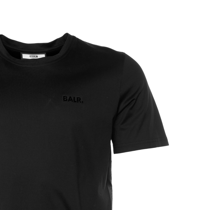 BALR. Tape Straight T-Shirt Black BALR. Tape Straight T-Shirt Black