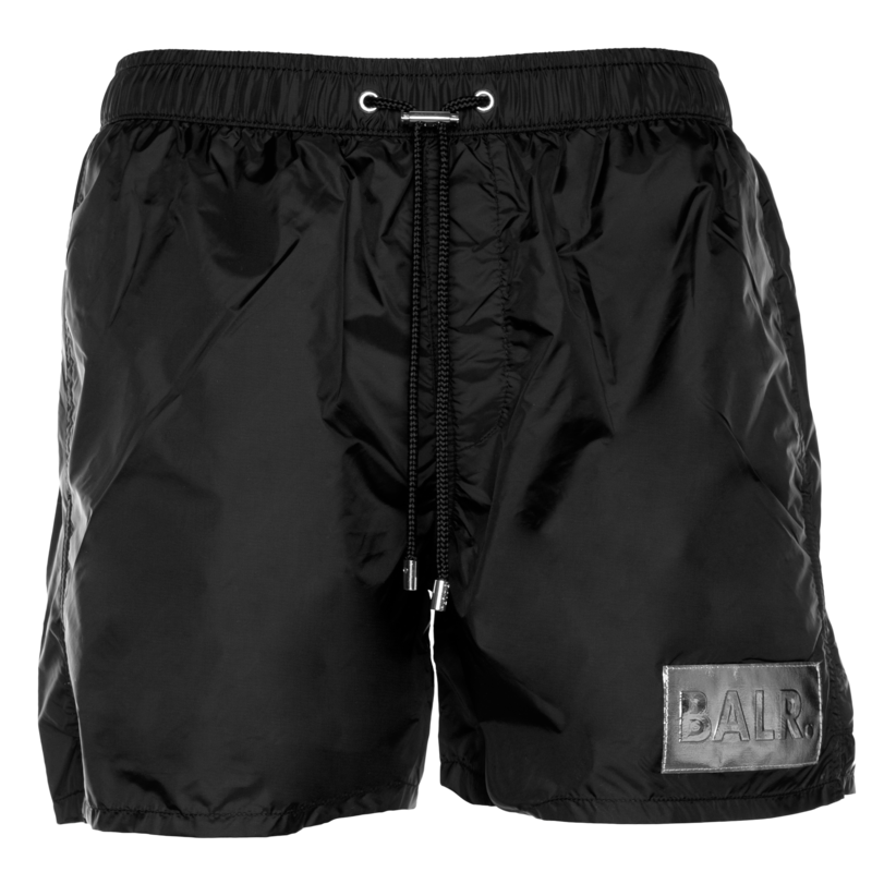 Silver club swim shorts Black Silver club swim shorts Black