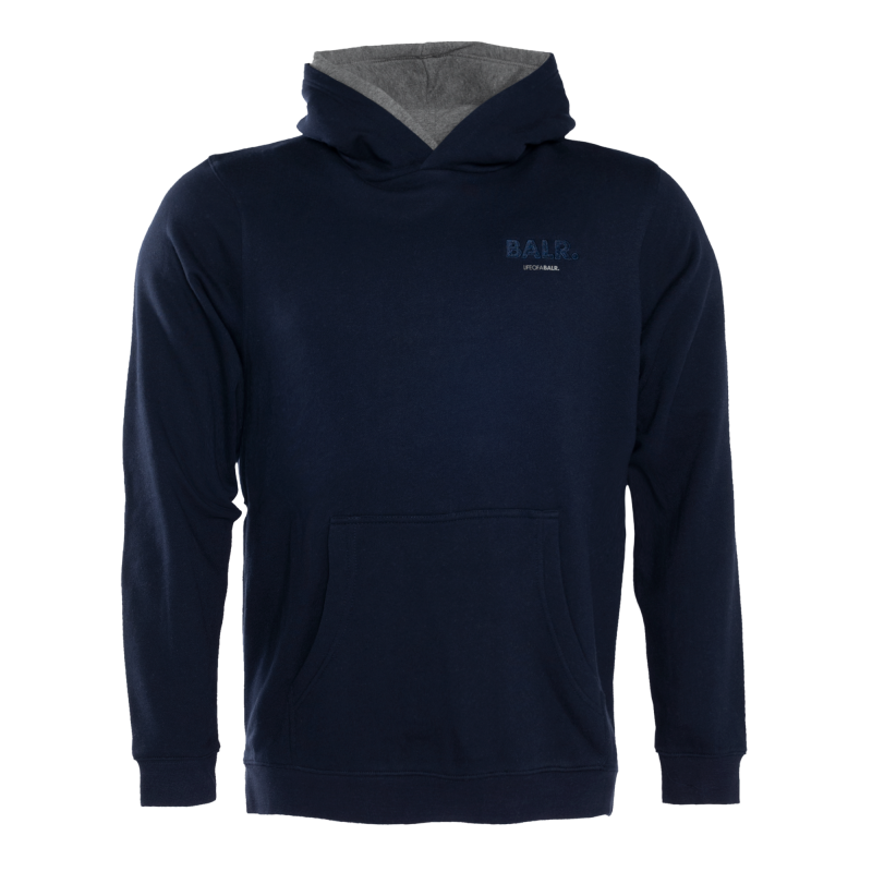 Balr Embroidered Loab Hoodie Navy balr kopen in de aanbieding