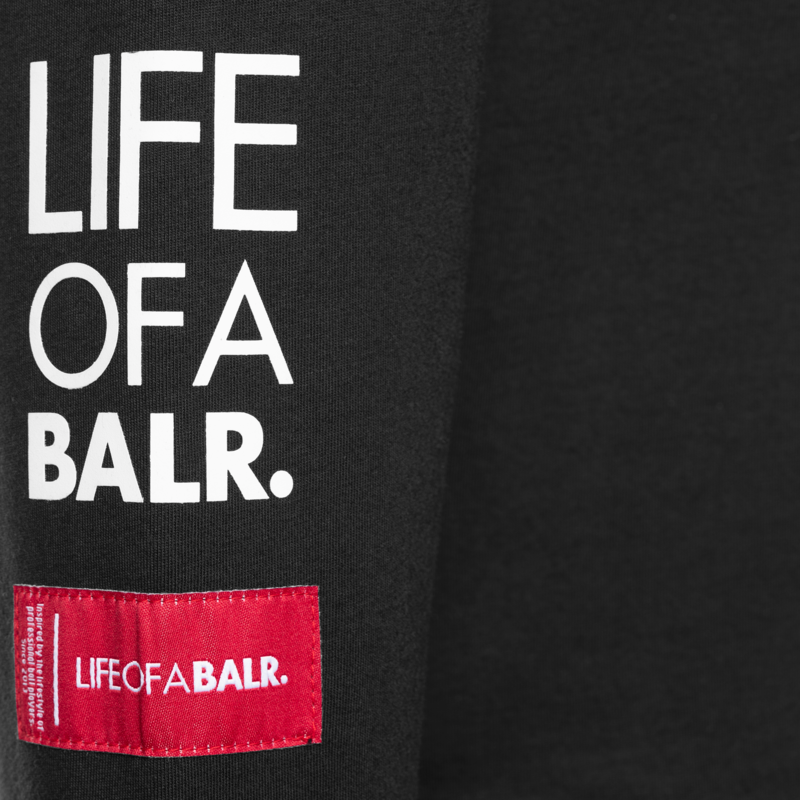 BALR. Embro Slim Crew Neck Black BALR. Embro Slim Crew Neck Black
