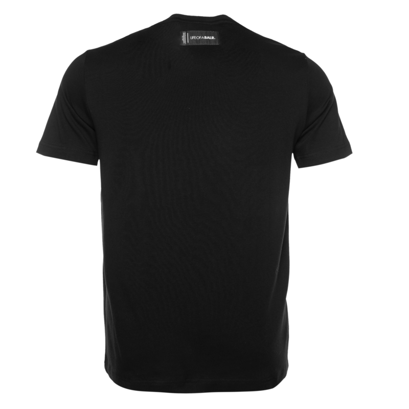 BALR. patch straight t-shirt Black | The Official BALR. website. Wired ...