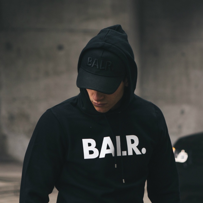 Levensstijl BALR. Classic Cotton Cap Zwart Levensstijl BALR. Classic Cotton Cap Zwart