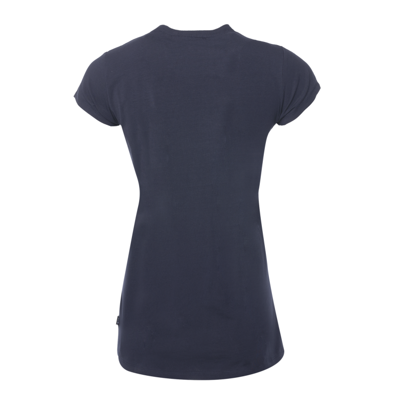 Achterkant BALR. Women Brand T-Shirt Marineblauw Achterkant BALR. Women Brand T-Shirt Marineblauw