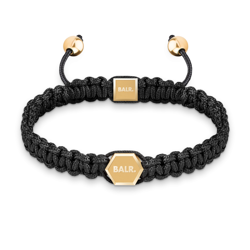 Braided Bracelet Gold Front Braided Bracelet Gold Front