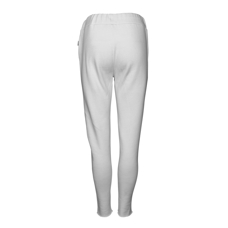 Women Sweatpants Back White Women Sweatpants Back White