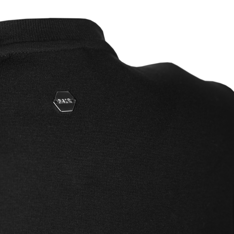 Black Zipped Dress Logo Black Zipped Dress Logo