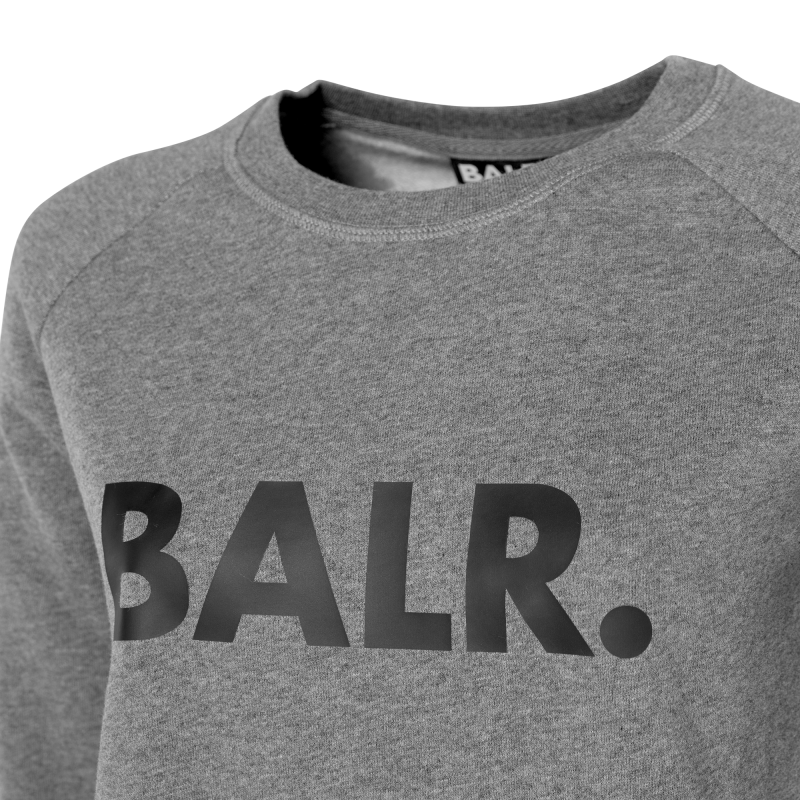 Details Women Brand Crew Neck Sweater Grijs Details Women Brand Crew Neck Sweater Grijs