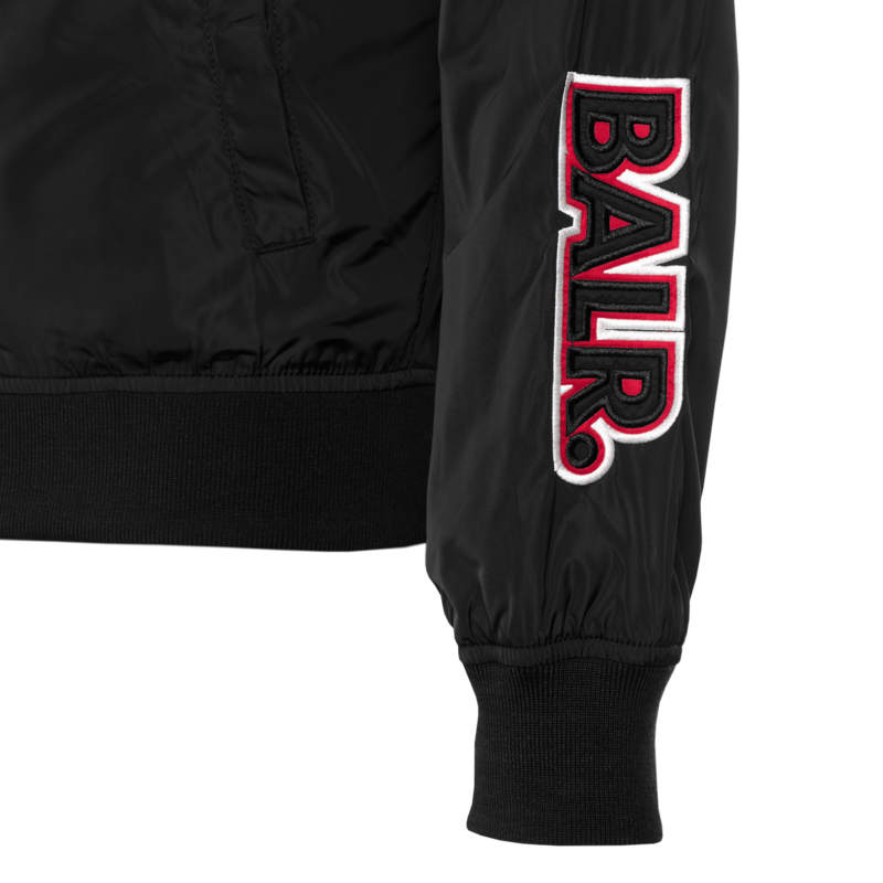 BALR. embroidered bomber jacket Zwart BALR. embroidered bomber jacket Zwart