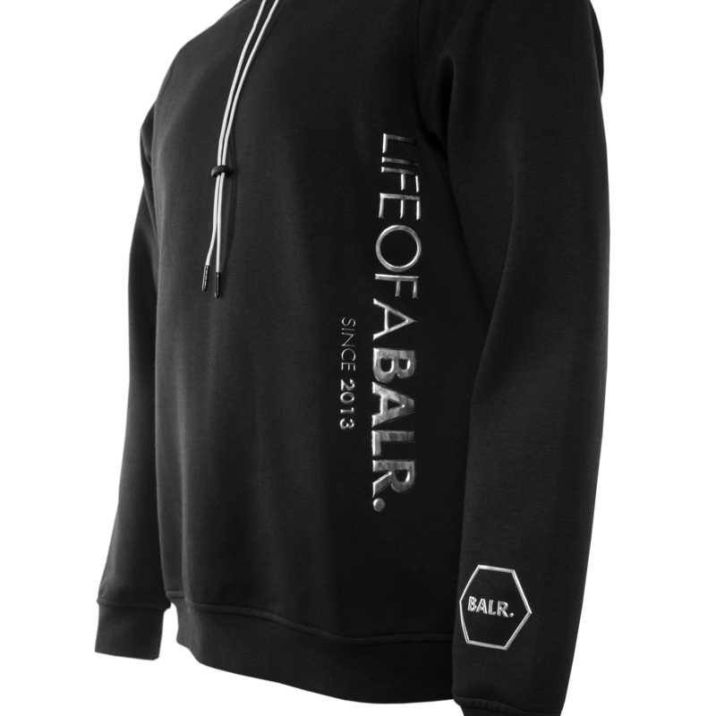 CC BALR. Straight Hoodie Zwart CC BALR. Straight Hoodie Zwart