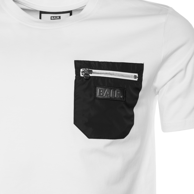 BALR. Cargo Straight T-shirt White BALR. Cargo Straight T-shirt White
