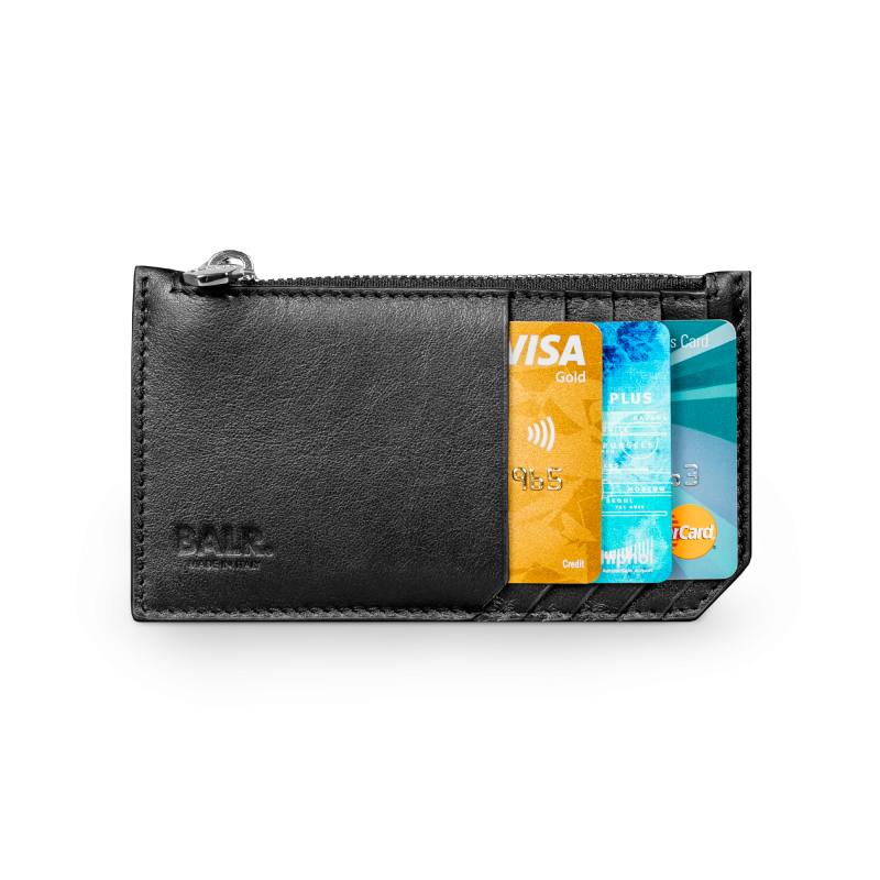 Leather Zipped Cardholder Details Leather Zipped Cardholder Details