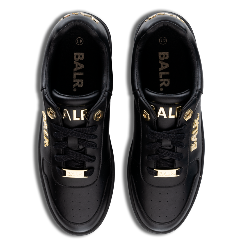 BALR. Gold Metal Logo Sneaker BALR. Gold Metal Logo Sneaker
