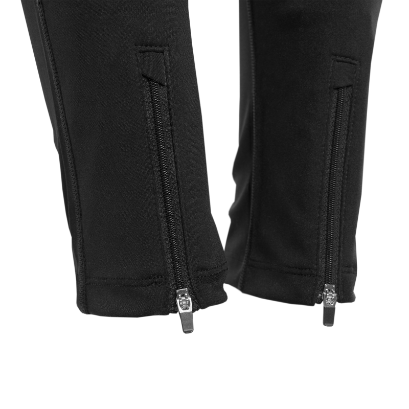 Workout Pants Black Zipper Workout Pants Black Zipper