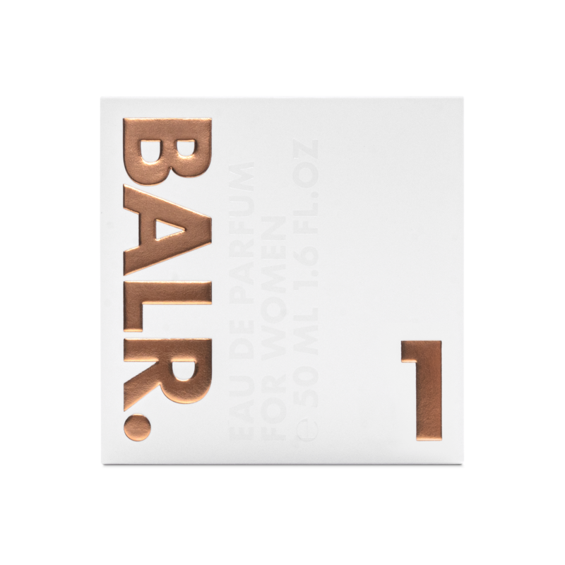 BALR. 1 Eau de Parfum Vrouwen 50 ml voorkant verpakking BALR. 1 Eau de Parfum Vrouwen 50 ml voorkant verpakking