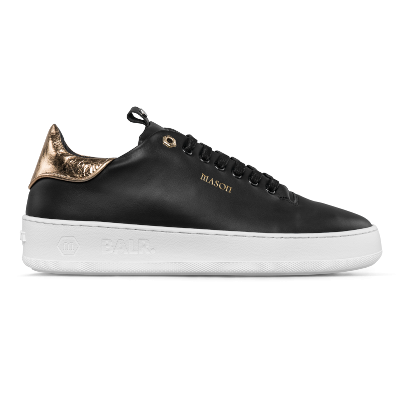 BALRxMasonGarments Roma Sneakers Black Side BALRxMasonGarments Roma Sneakers Black Side