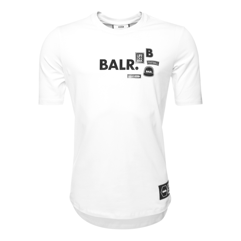 Brand Badge T-shirt Wit Brand Badge T-shirt Wit
