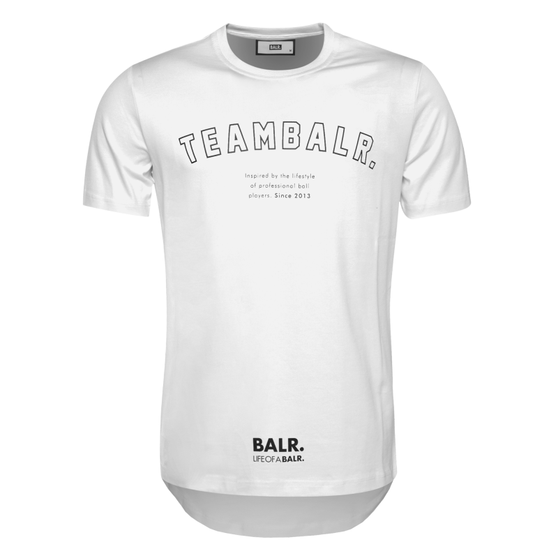 Team Balr T Shirt White balr kopen in de aanbieding