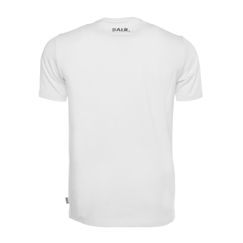 White Hexagon Shirt Back White Hexagon Shirt Back