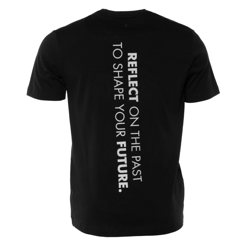 Reflect Straight T-Shirt Zwart Reflect Straight T-Shirt Zwart