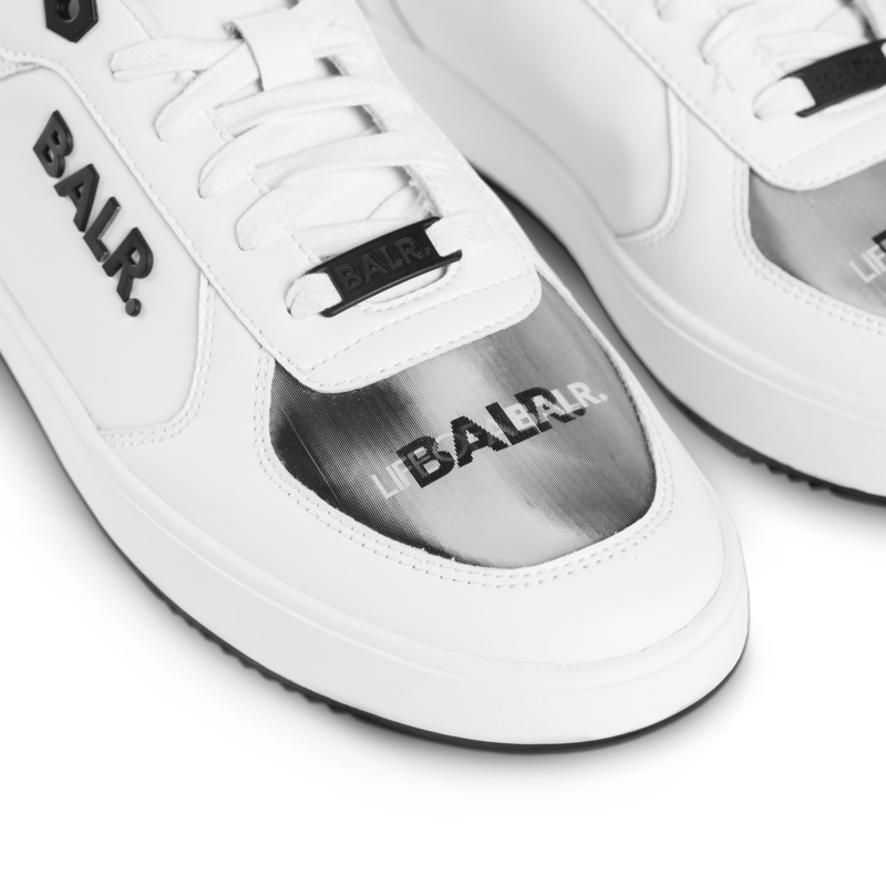 BALR. Royal Mid Sneaker White 3D BALR. Royal Mid Sneaker White 3D