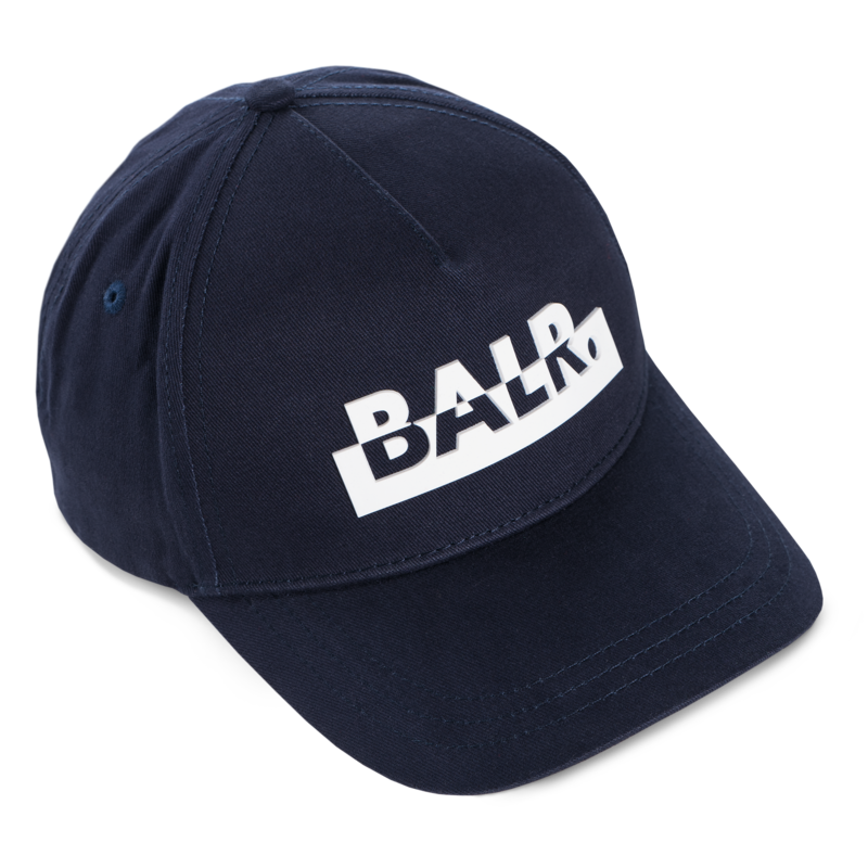 Contrasting Logo Cap Navy Contrasting Logo Cap Navy