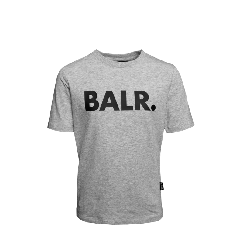 Brand T-Shirt Kids Grey Front Brand T-Shirt Kids Grey Front