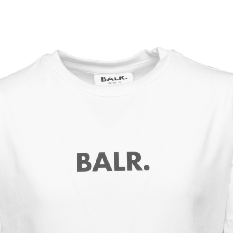 BALR. 10 T-shirt Kids White detail BALR. 10 T-shirt Kids White detail