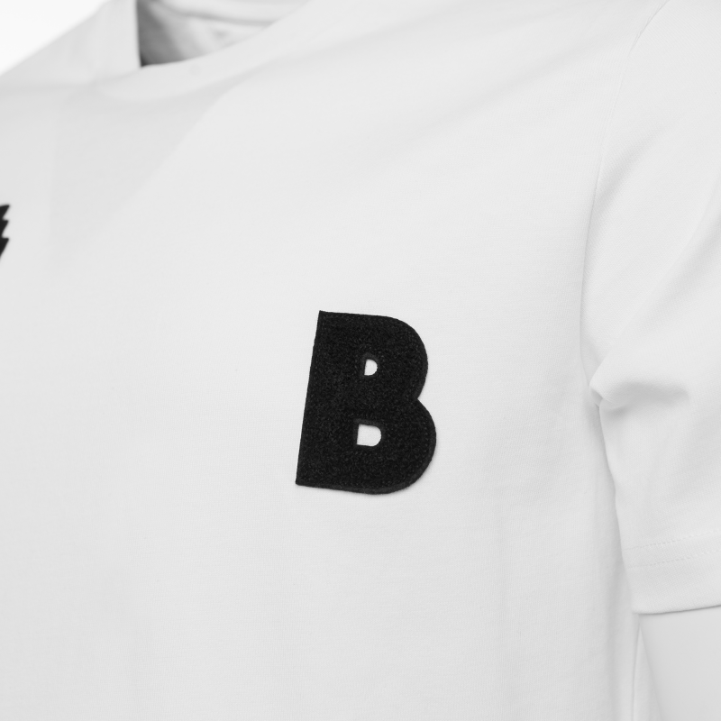 White Badged Shirt Front Logo White Badged Shirt Front Logo