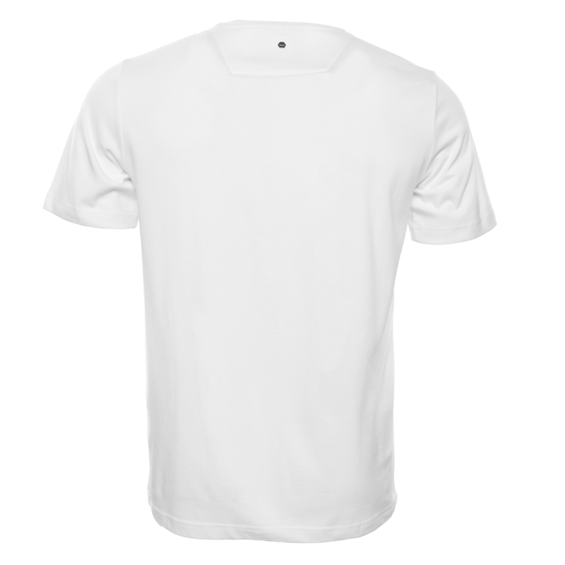 Silver Club Straight T-shirt White Silver Club Straight T-shirt White