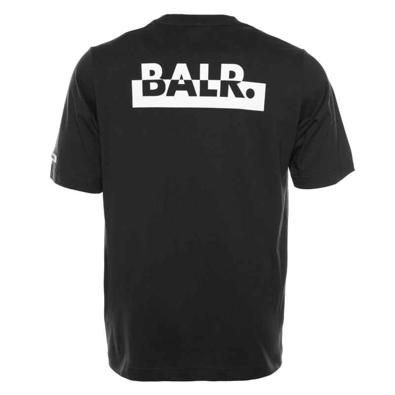 Contrasting Logo Loose T-shirt Black Contrasting Logo Loose T-shirt Black